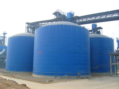 七里河水泥钢板库改造