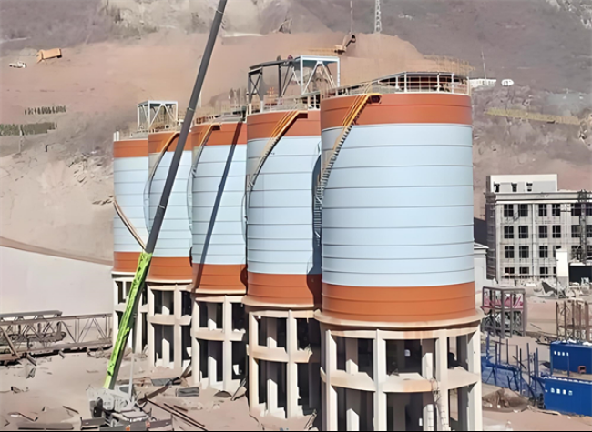 七里河高架钢板仓