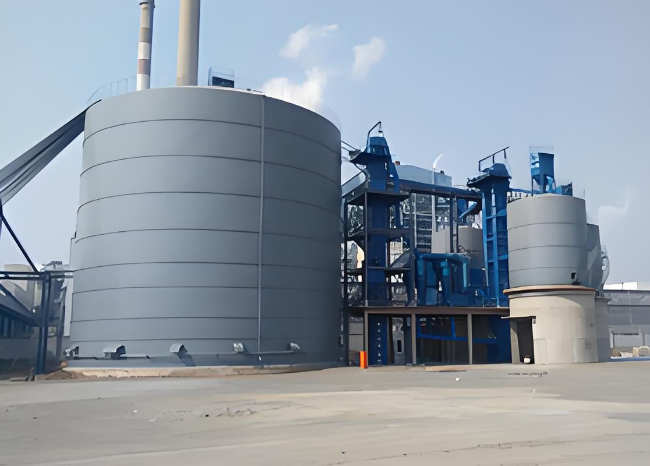 七里河1万吨钢板仓